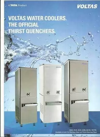 Voltas Water Cooler Stainless Steel 60/120 Ltr. - Image 8