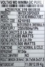 Voltas Water Dispenser Table Top (Mini Magic Pure T) - Image 6