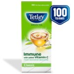 Tetley Classic Green Tea Bags (100 Dips Pack)