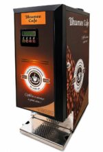 Bhumee Cafe Duo QR Vending Machine 2 Option/ Lane with QR Code Mechanism